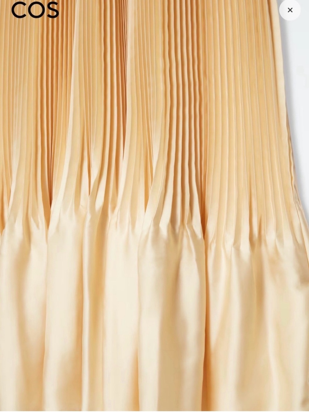 COS Plisse Two-Tone Maxi Dress - Picture 5 of 9